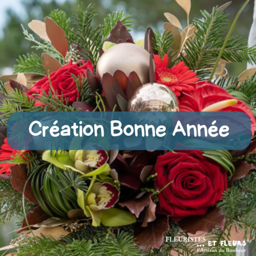 Création Bonne Année du Fleuriste ❤️