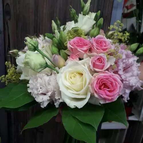 Bouquet rond de mariée