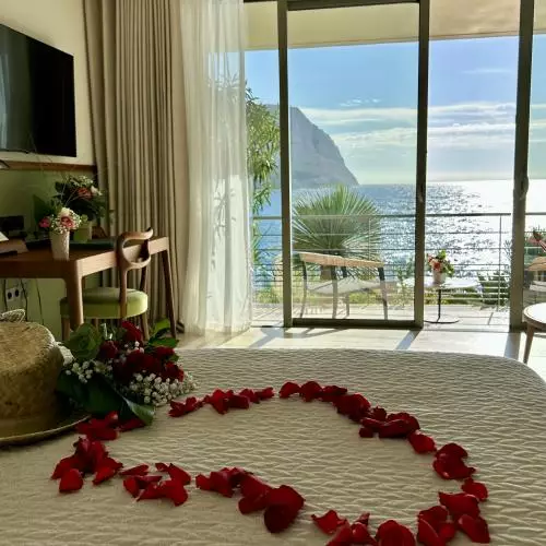 Décoration de chambre d’hôtel romantique