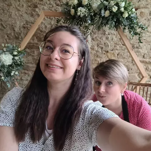 voici Alexandra et Clara