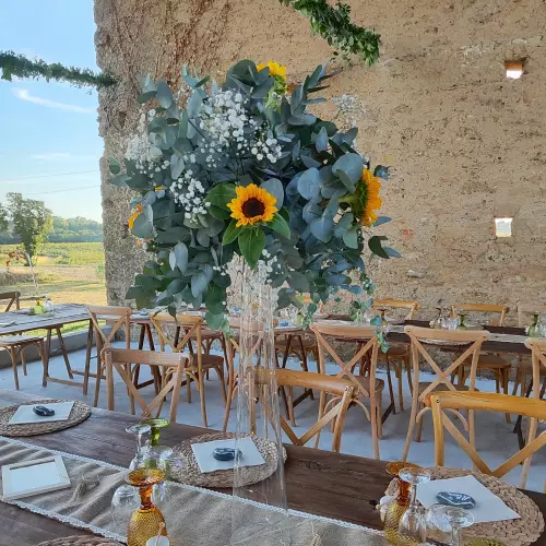 Mariage location vase