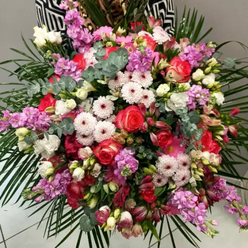 Bouquet 80 tiges de Fleurs Anniversaire