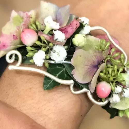bracelet en fleur