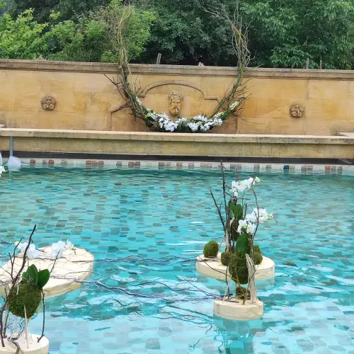 Décor piscine Mariage