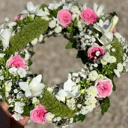 couronne de table mariage