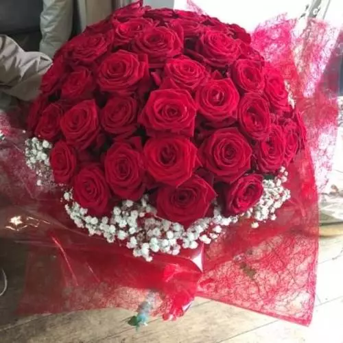Bouquet de roses rouge
