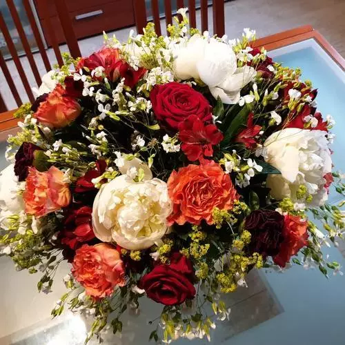 Bouquet champêtre et parfumé