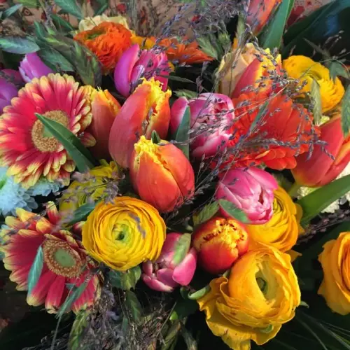 Bouquet de saison pop