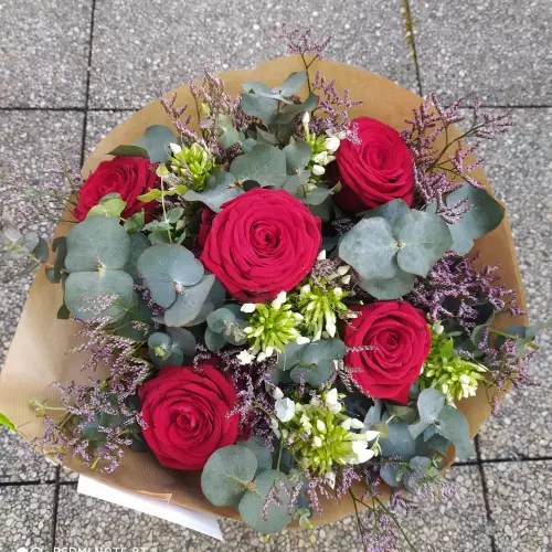 Bouquet de roses rouges