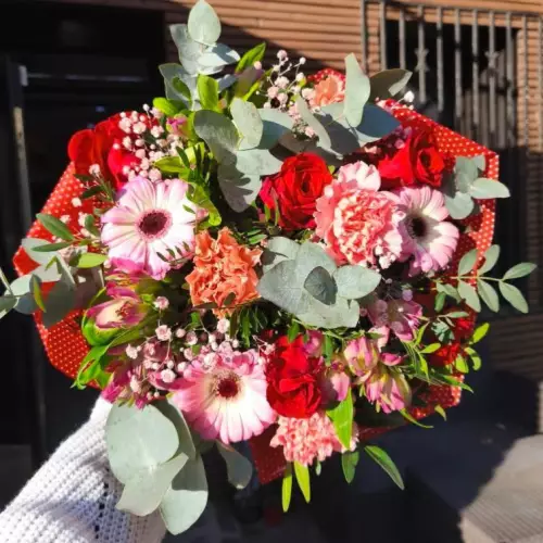 Bouquet Saint Valentin 55€