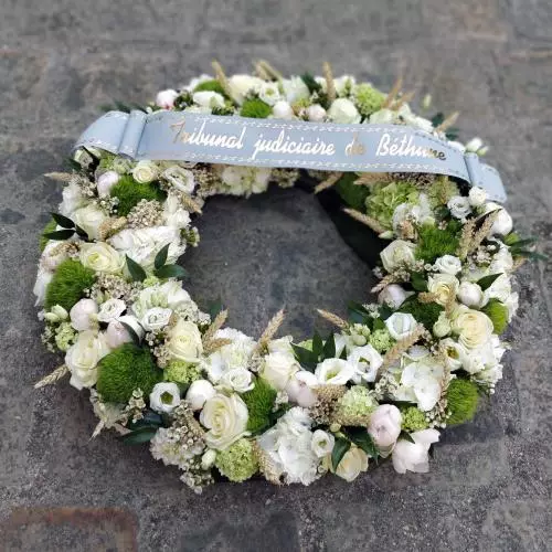 Une couronne de deuil
