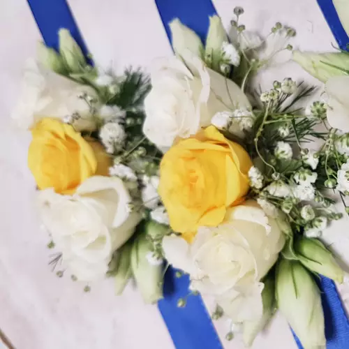 Bracelets fleuris mariage