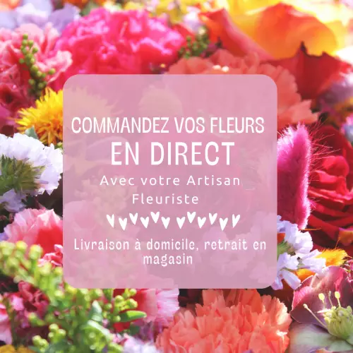 Commandez vos fleurs en direct