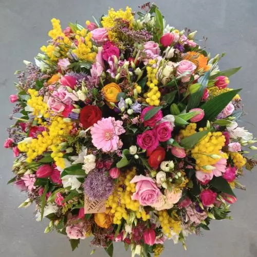 panier multicolore