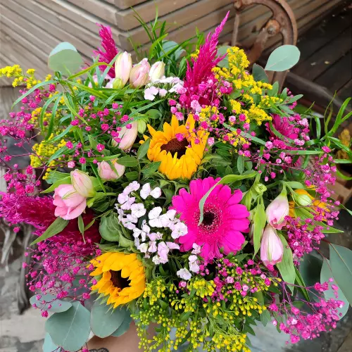 Bouquet coloré FUSJAU