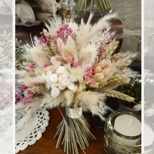 bouquet fleurs séchées