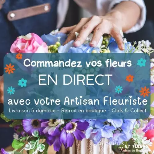 Commandez vos fleurs en direct