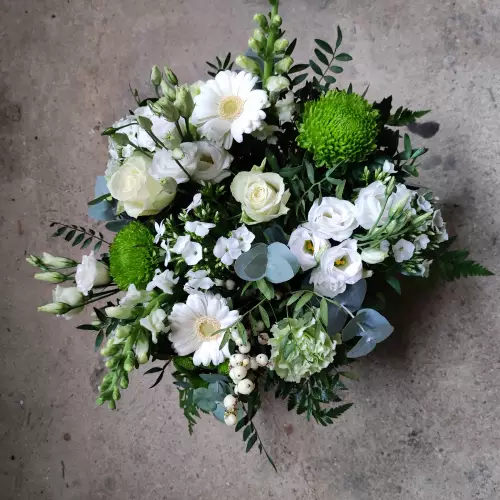 Bouquet Blanc/Vert