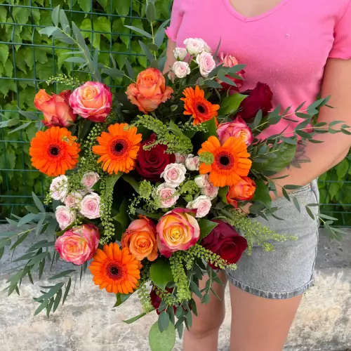 bouquet coloré