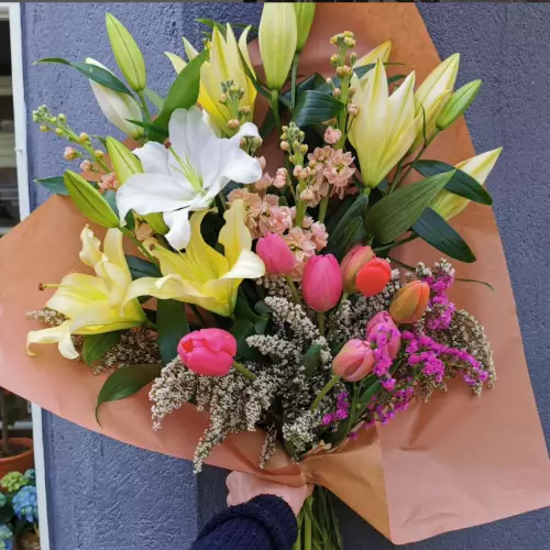 Bouquet long lys