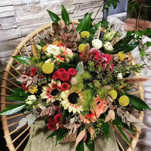 bouquet multicolore