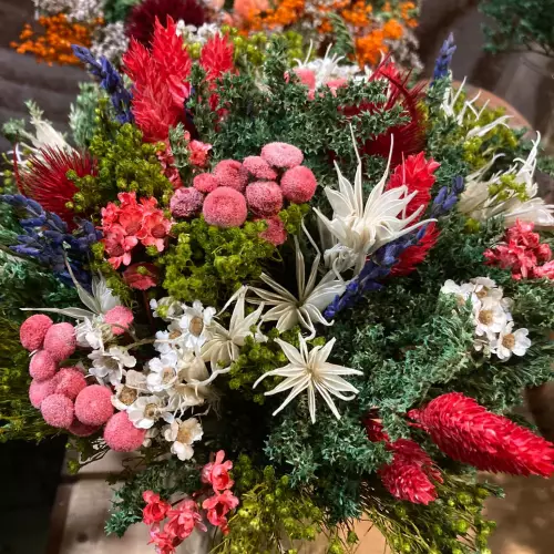 10 bouquet fleurs séchées