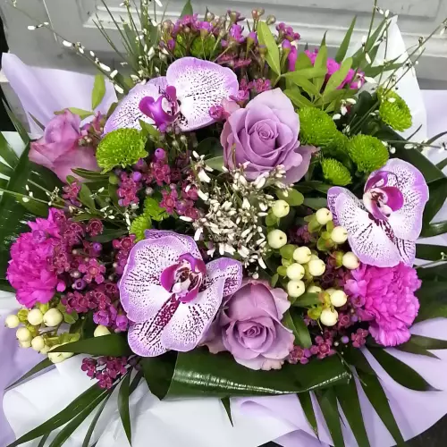 bouquet violet