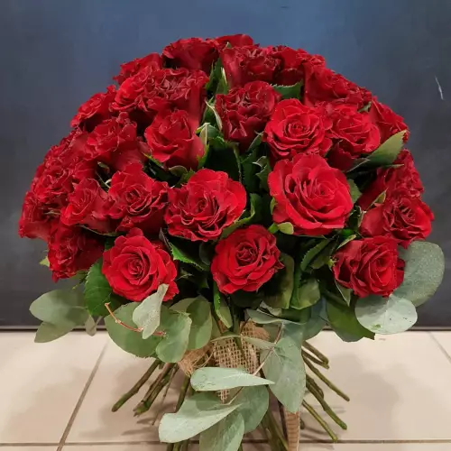 Bouquet de roses rouges