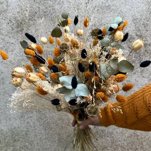 Bouquet fleurs séchées