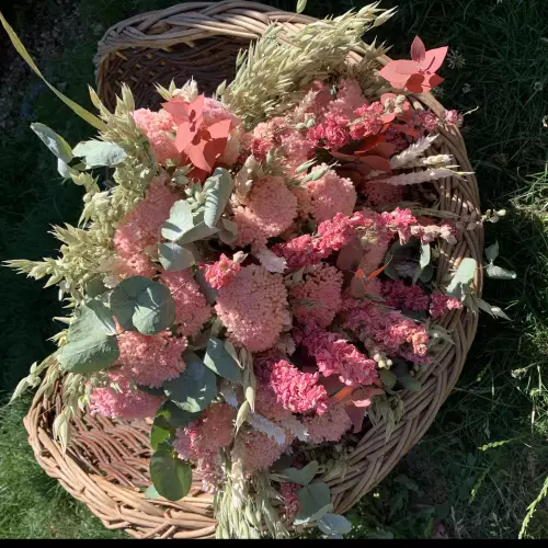 Bouquet fleurs séchées