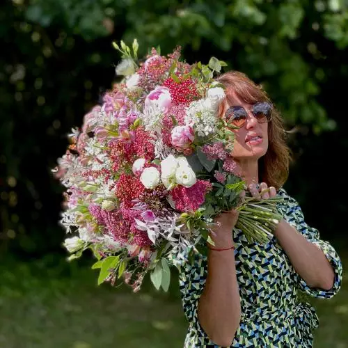 Bouquet champetre haritza bordeaux