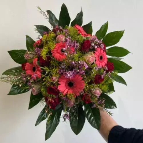 Bouquet surprise rouge et rosez