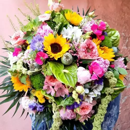 Bouquet coloré XXL