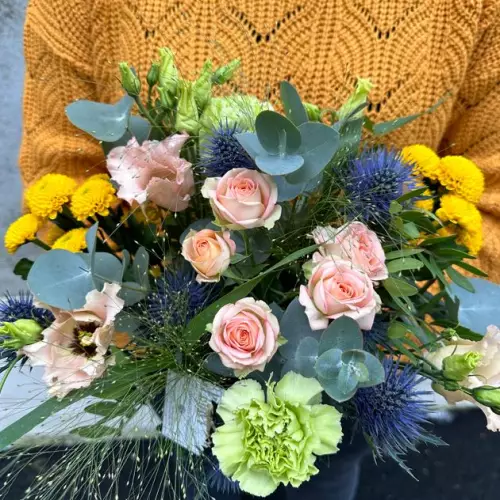 Bouquet du fleuriste coloré