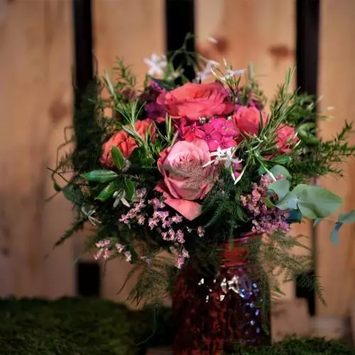 Jardin rose