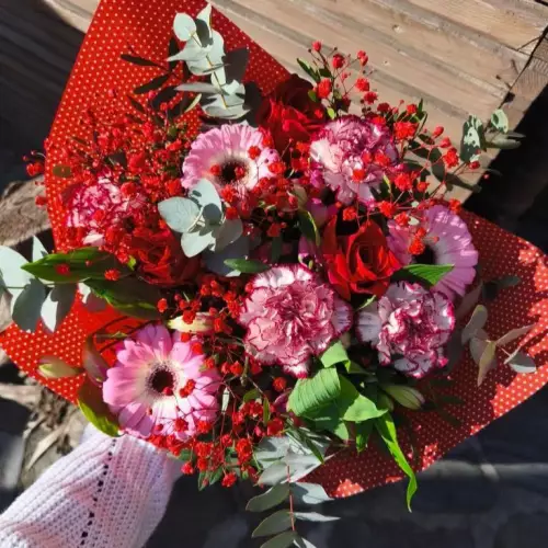 Bouquet Saint Valentin 45€